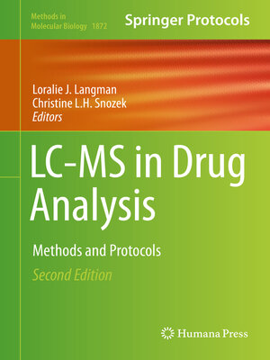 cover image of LC-MS in Drug Analysis